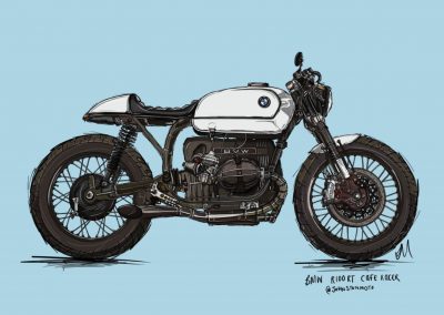 JOHNSTON MOTO BMW R100RT CUSTOM